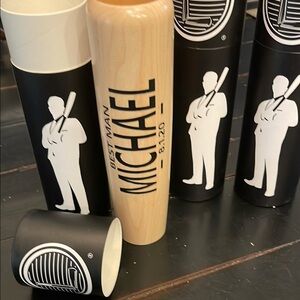 Custom Best Man Baseball Bat Mug